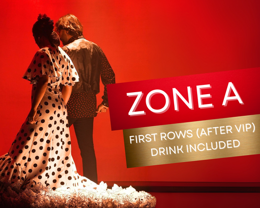 ZONE A - Vordere Reihen nach VIP ZONE + 1 Getränk