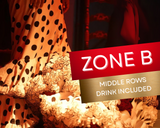 ZONE B - Mittlere Reihen + 1 Getränk
