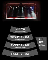 VIP ZONE - Erste 2 Reihen + 2 Getränke